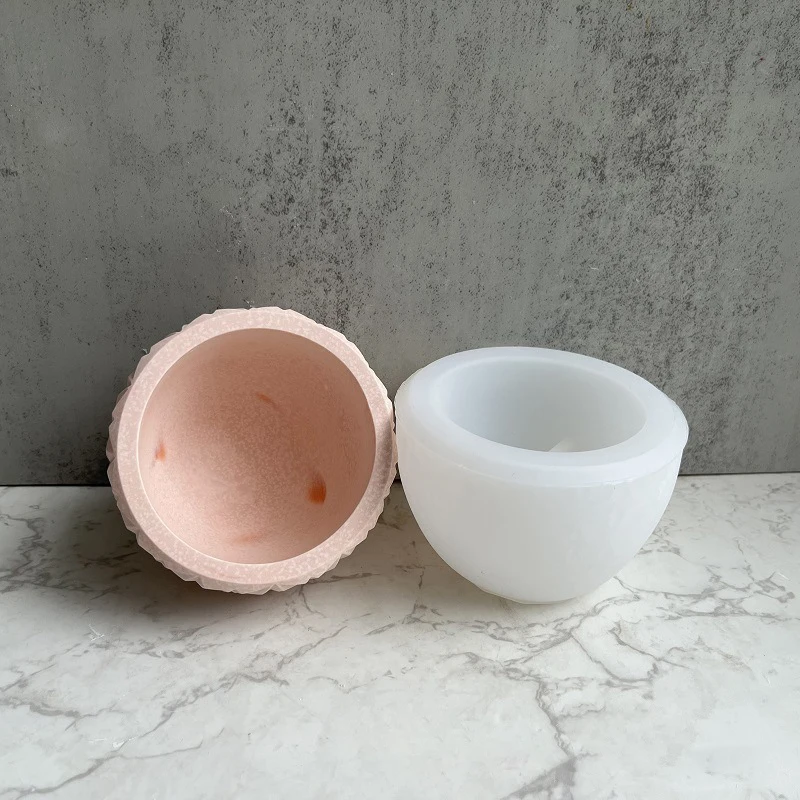 

Diy Flowerpot Silicone Molds Fleshy Flowerpot Storage Box Gypsum Concrete Mould Candle Potted Crystal Epoxy Moulds