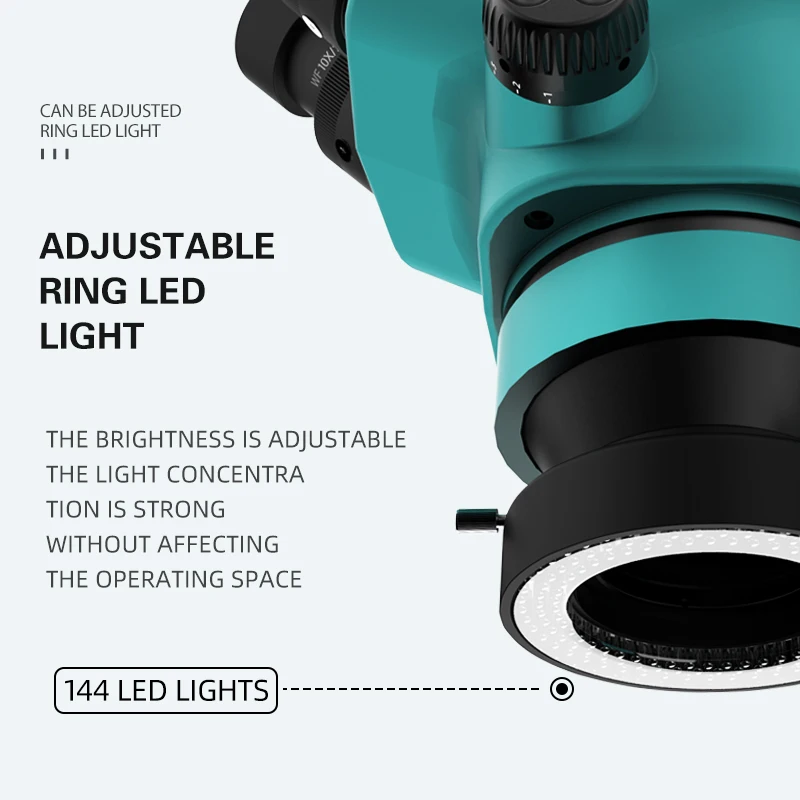 RF4 RF-7050TVP 7-50X тринокулярный стереомикроскоп с непрерывным зумом для компьютера