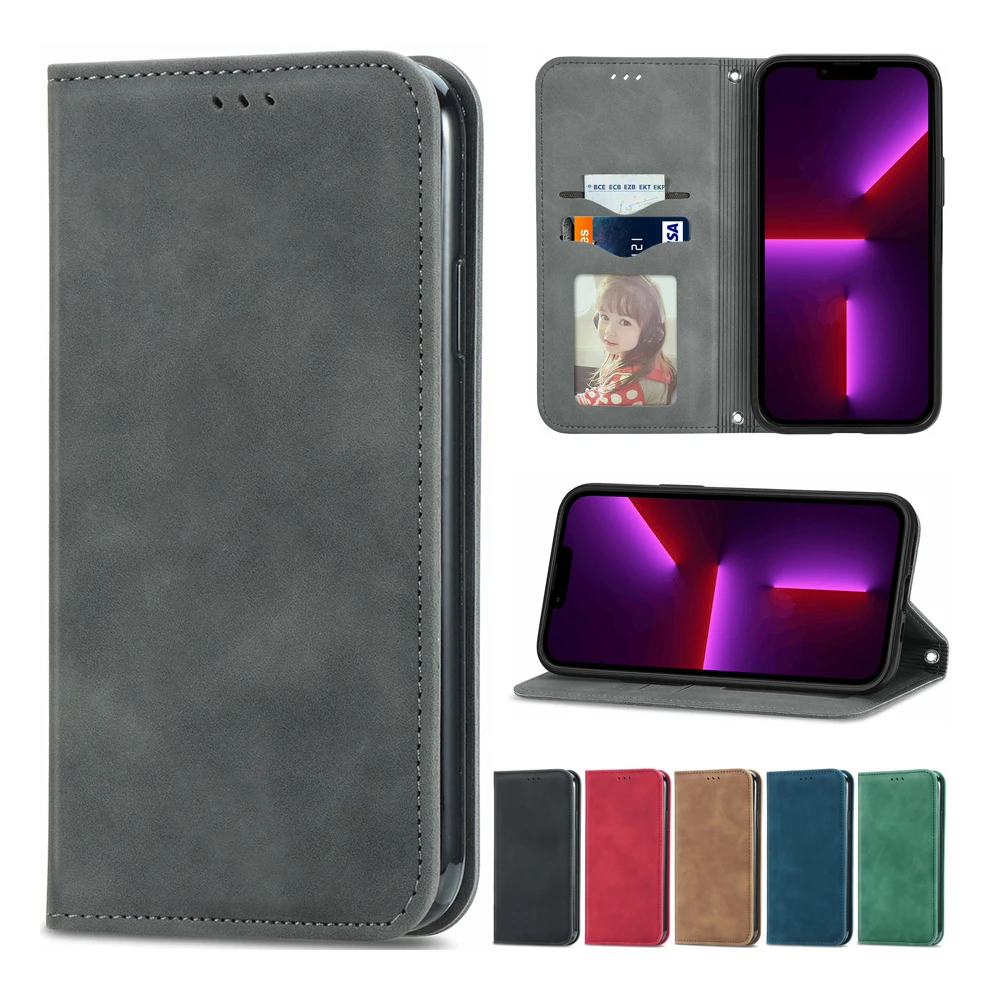 

Leather Wallet Case For Realme C21 C21Y C25 C25S Narzo 30 30A X7 8i 8 7 7i 6 6i 5 3 Pro Luxury Flip Cover Coque Card Slot Buckle
