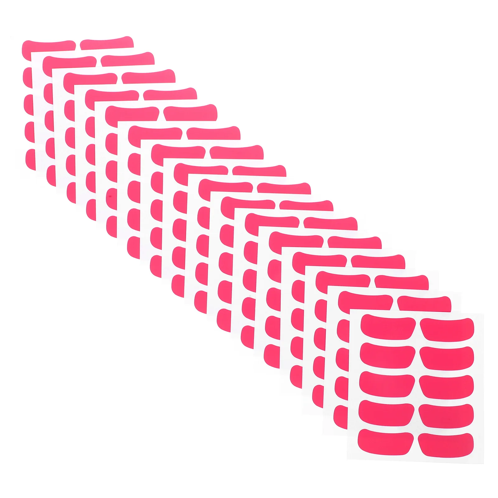 16-листые наклейки для глаз вентиляторов бейсбольное лицо портативные полоски