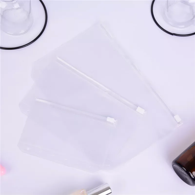 

File Holder Standard Transparent PVC Loose-Leaf Pouch With Self-Styled Zipper Filing Product