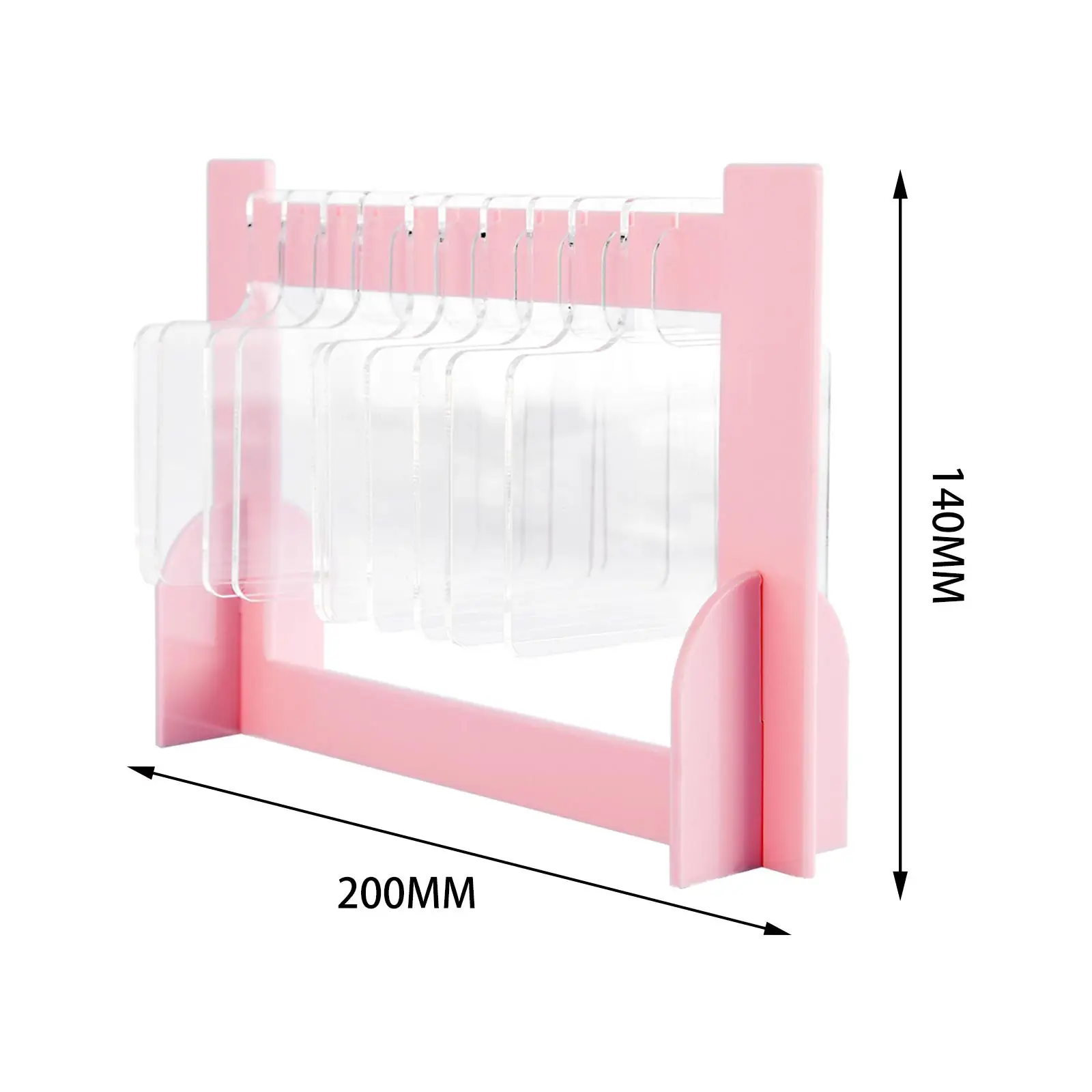 Полка для демонстрации цвета ногтей. Держатель кончиков Портативный подвесной