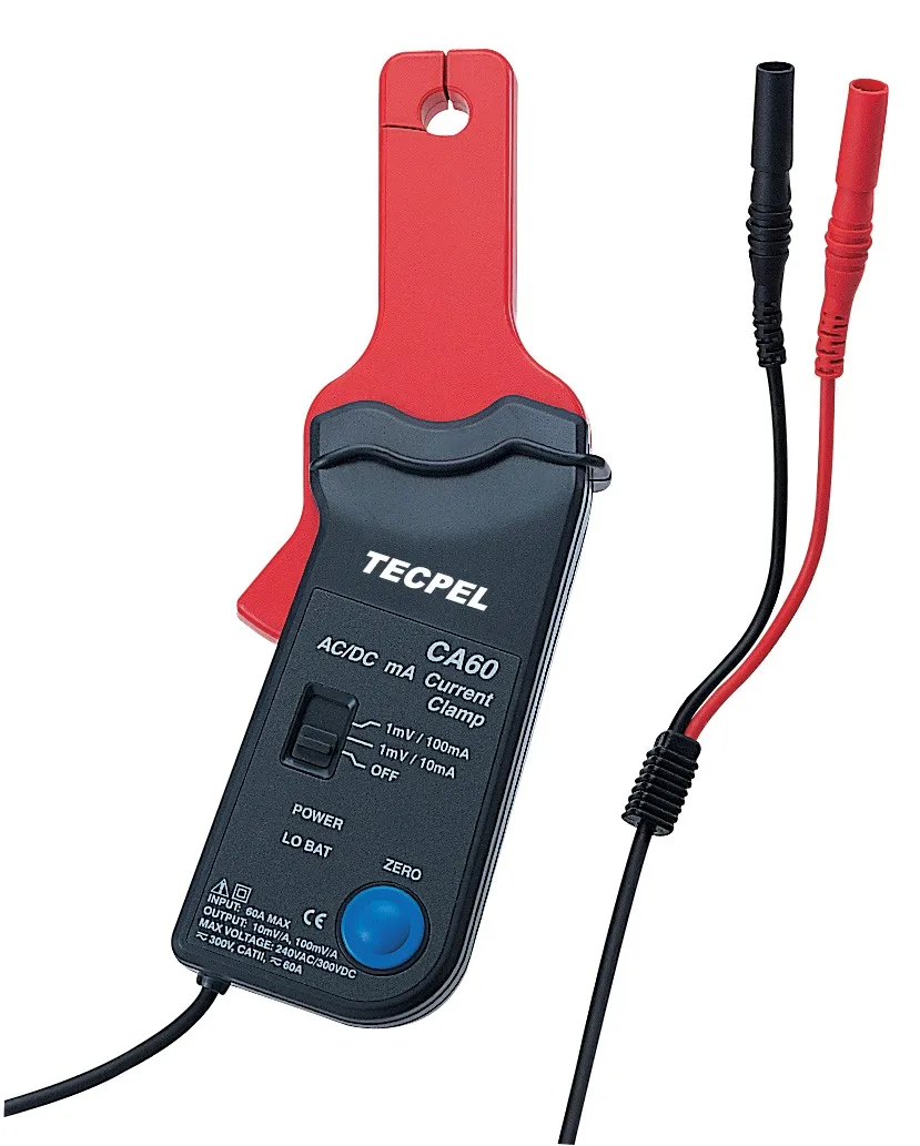 

TECPEL CA-60 Current Clamp Meter