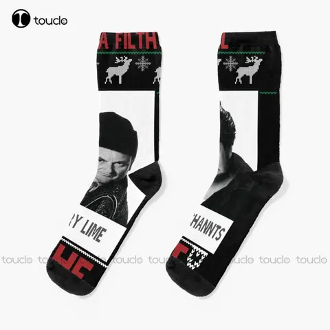 Счастливого Рождества ты грязное животное мокрые бандиты дом один Рождество мокрые бандиты 90-е Кевин маккаллистер носки уличная одежда забавные