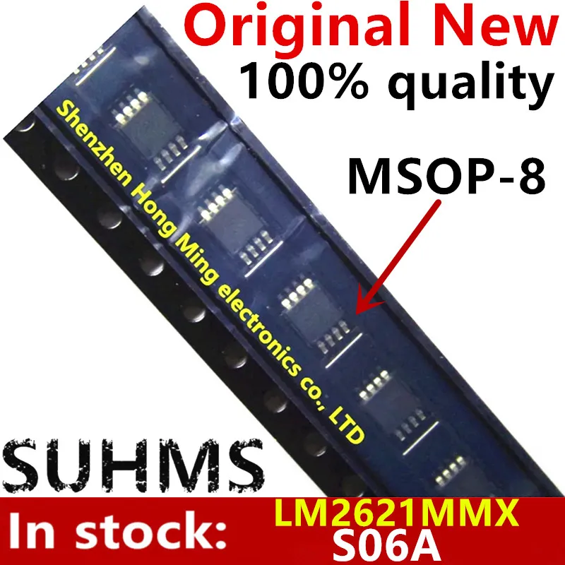 (10piece)100% New LM2621 LM2621MMX SO6A S06A msop8