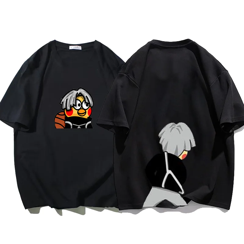 

Graphic T Shirts Anime Printing Oversized T-Shirt 100% Cotton Clothing Men T-Shirt Summer Loose Casual Tops Funny Hip Hop Style