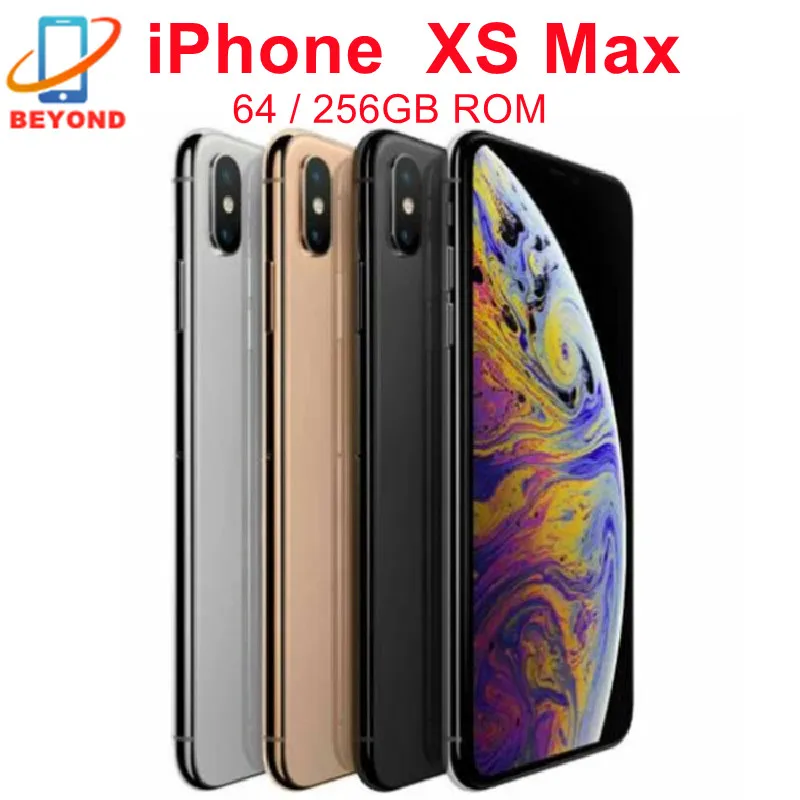 

Оригинальный оригинальный Apple iPhone XS Max, 6,5 дюйма, Face ID, ОЗУ 4 Гб ПЗУ 64 Гб/256 ГБ/512 ГБ, IOS A12, бионический телефон, LTE 4G