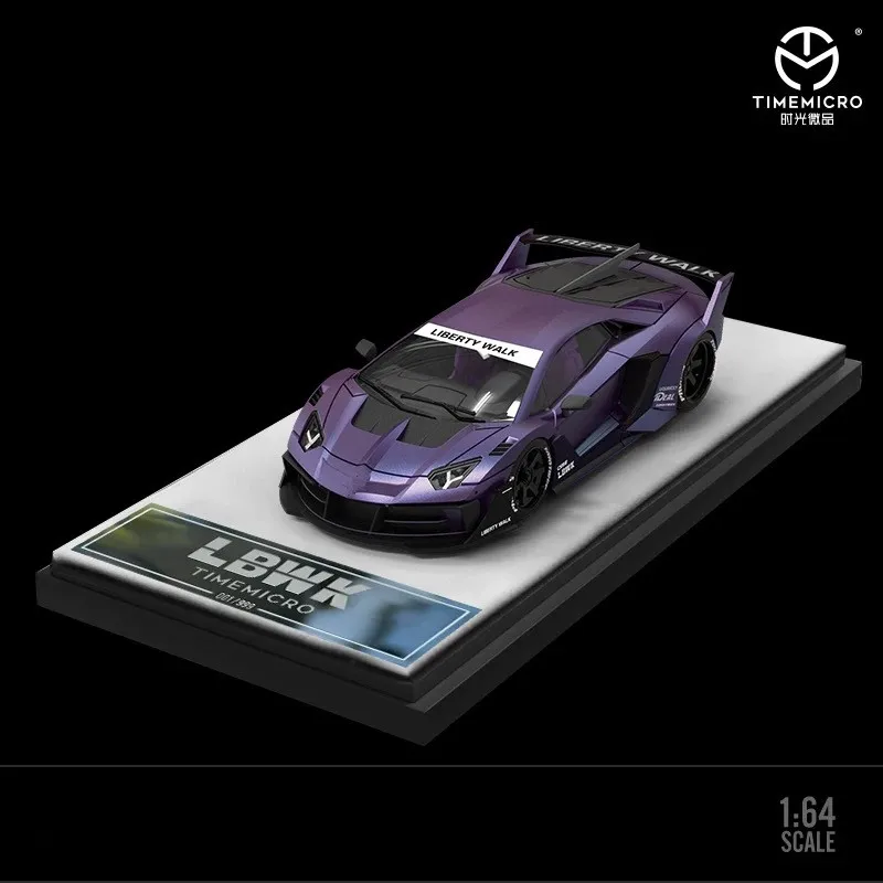 Модель автомобиля из сплава TIME MICRO 1:64 LP700 GTEVO LBWK для коллекции и демонстрации