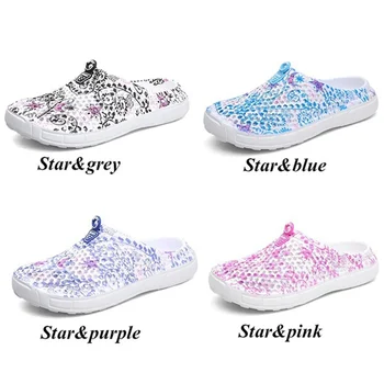 2023 Women Shoes Crocks Summer Shoes He Shoes Crok Rubber Clogs Sandals Black Crocse Beach Flat Casual Slippers 1