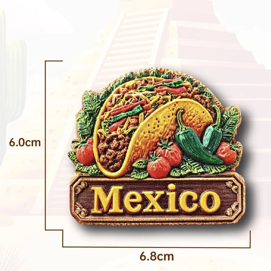 

3D магниты на холодильник Мексика