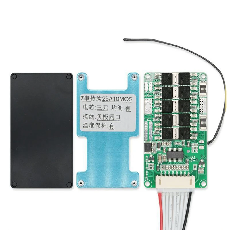 Защитная плата для аккумулятора 7S 24 В 25 А защитная электрической газонокосилки