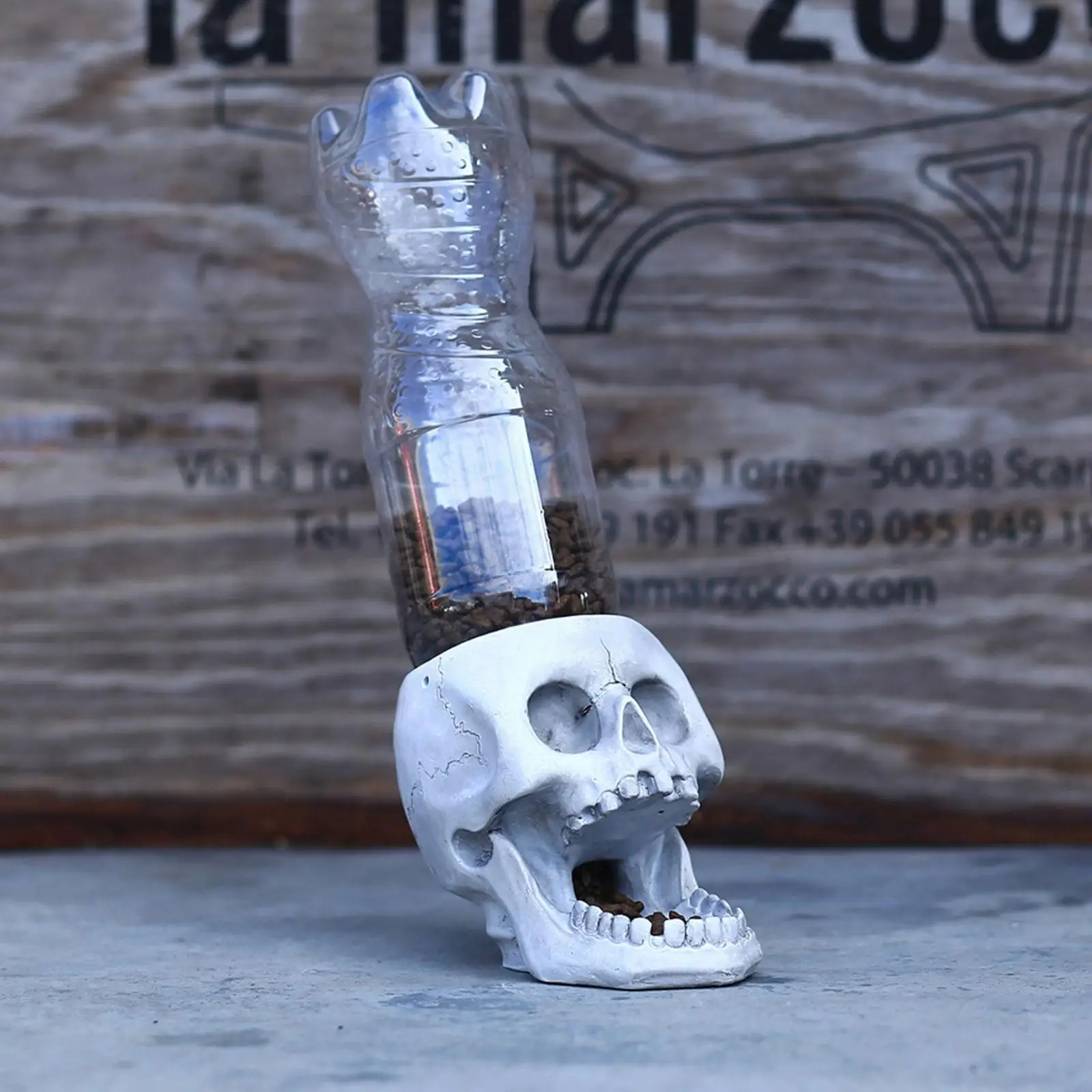 3D кормушка для животных с черепом подвесная головка-каркас автоматическая