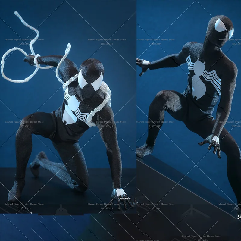 Hot Toys Marvel Человек-паук Venom Symbiote черная фигурка