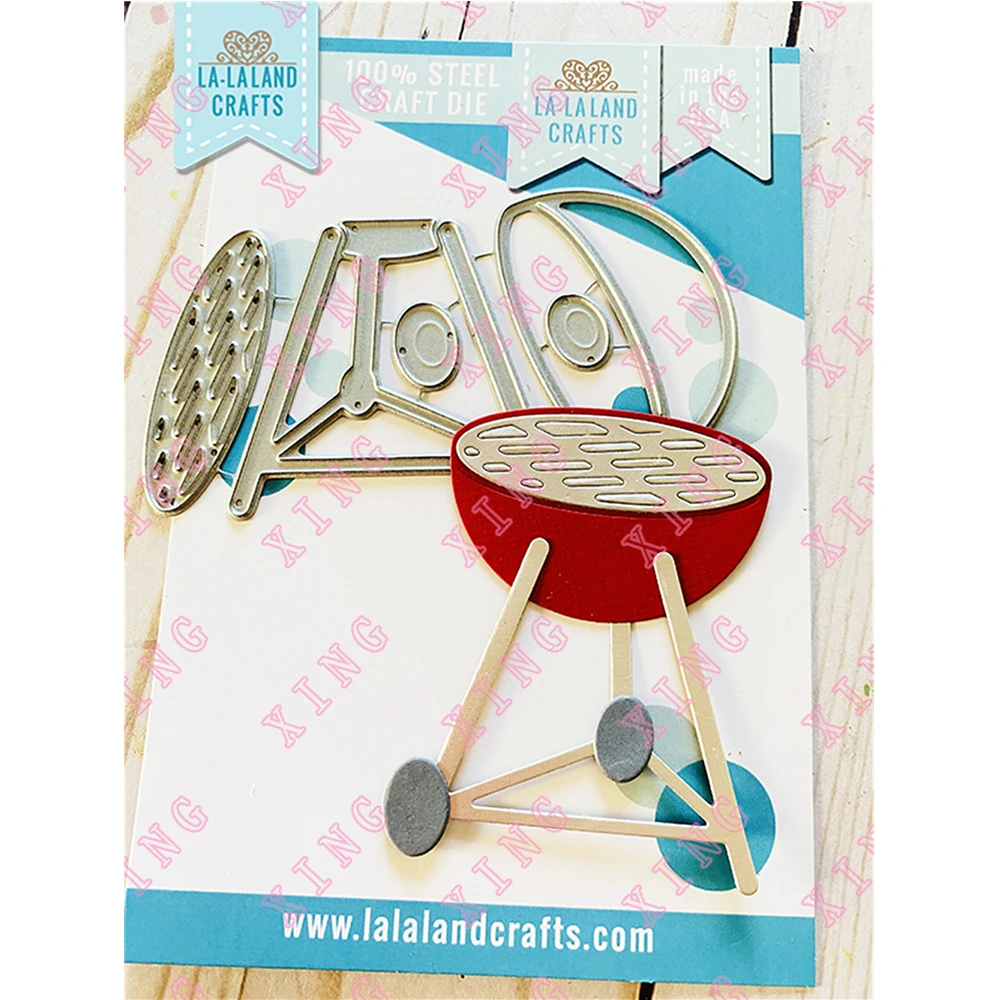 

2022 Newest Grill Metal Cutting Dies Scrapbook Diary Decoration Stencil Embossing Template Diy Greeting Card Handmade Craft Mold