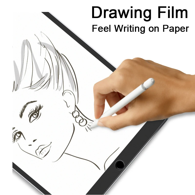 Feel Writing on Paper Film For Lenovo Tab M10 HFD Plus X606/P11 Pro J706/J606/X505 X605/J716 2021 Matte Drawing Screen Protector