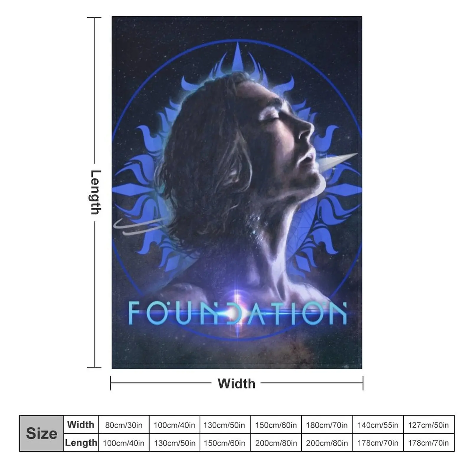 Мягкое туристическое одеяло Cleon Foundation - Lee Pace