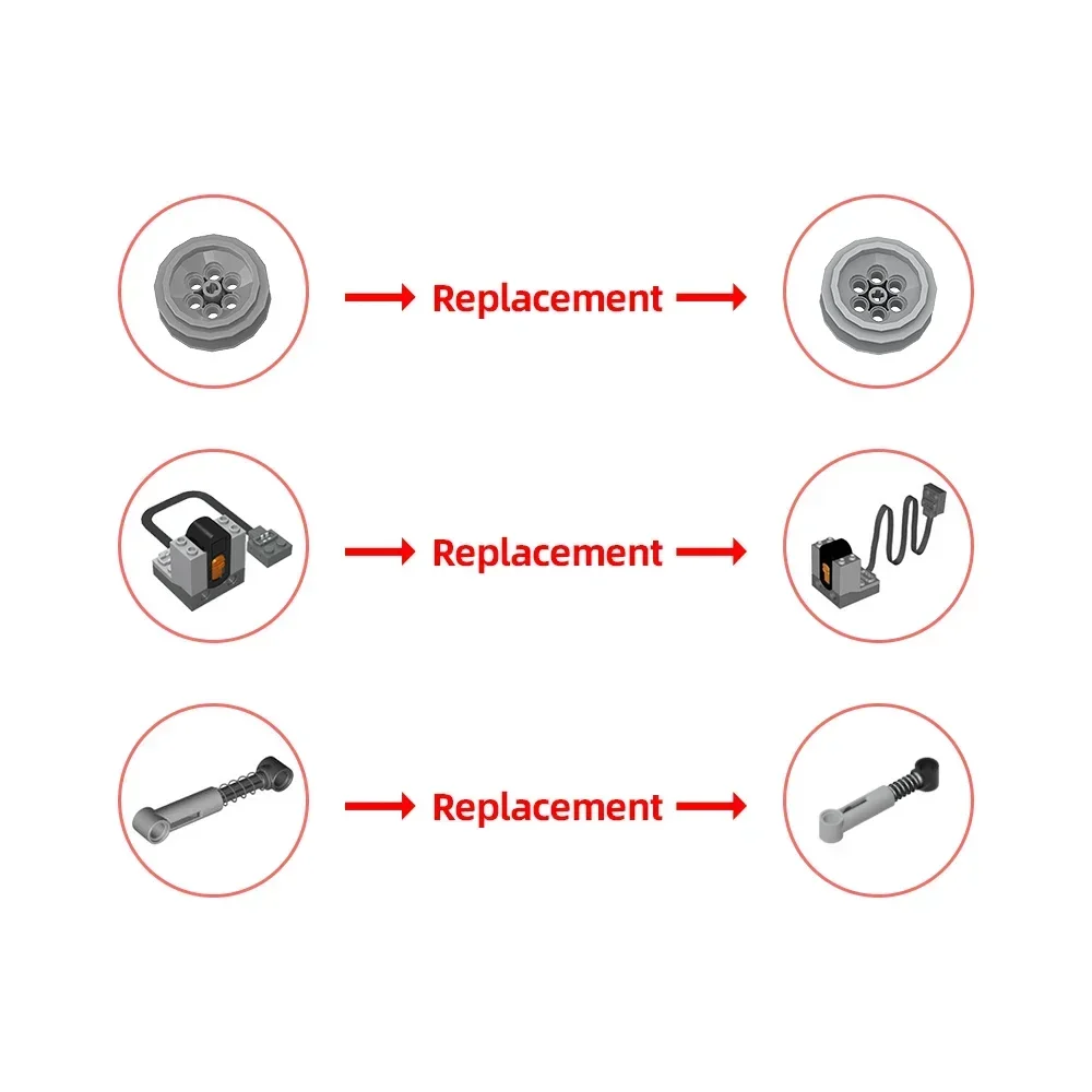 Ekbrick MOC 4x4 SR5 Xtracab кирпичи для тележки Hilux пикап Назад в будущее строительные блоки