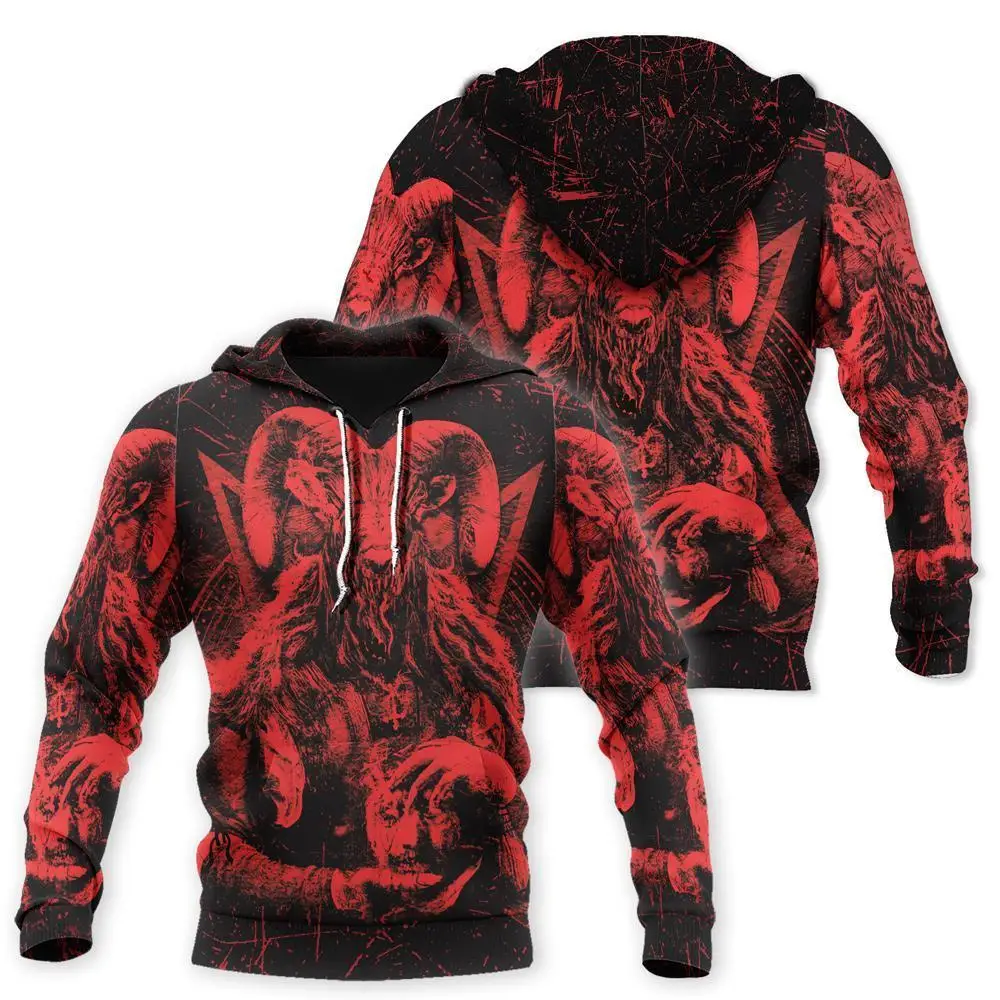 

New Satan Claus 3D printing fashion hoodie sweater unisex zipper pullover casual jacket sportswear hot selling T-shirt-14