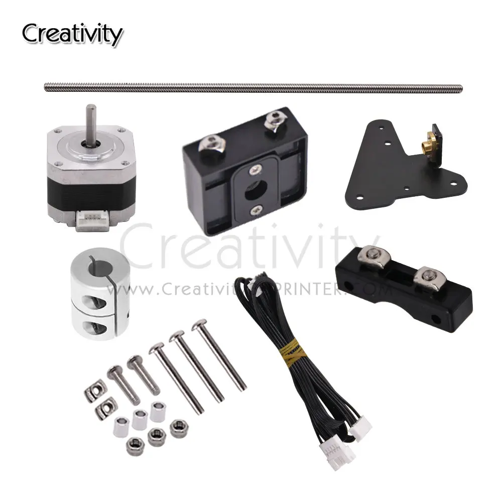 Комплект обновления двухходового винта оси Z 42-34 Шаговый двигательT8 Ходовой винт