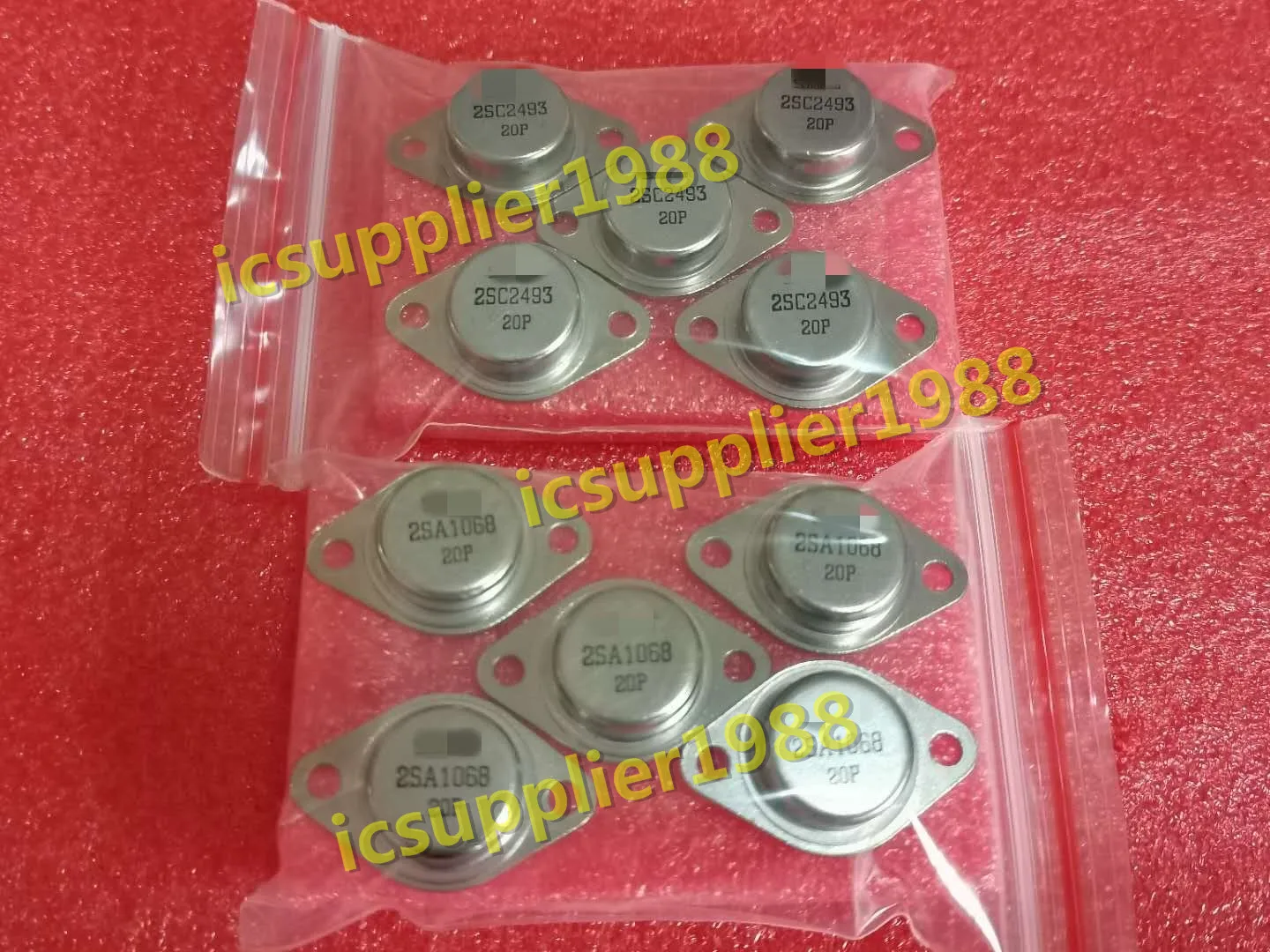 Transistor To3 Par é Pcs Mais 1pcs Par = Pcs Mais 5pcs Pcs = = Par Lote ou 10 Peças Lote Par 2sc2493 2sa1068 2sc2493 Mais 2sa1068