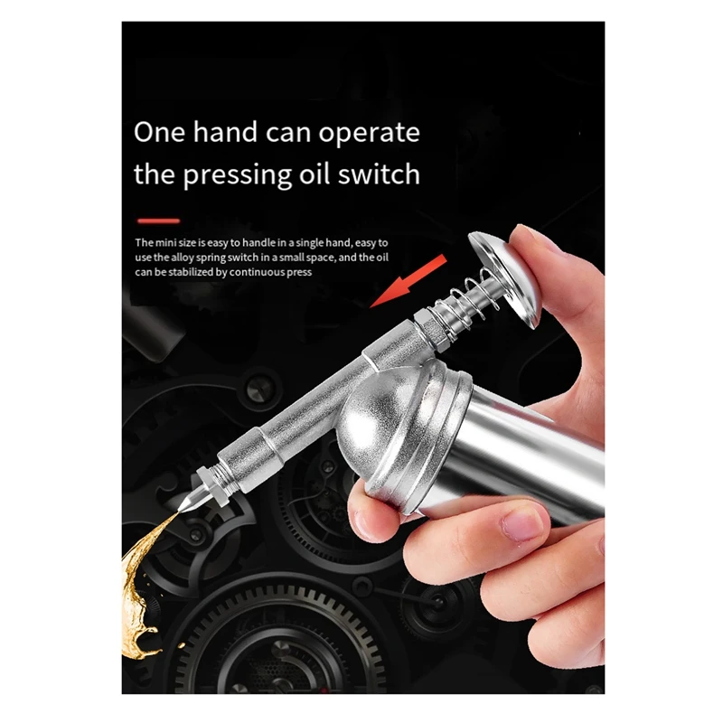 1 шт. ручной маслятор высокого давления Аэрограф для велосипеда 80 см3 смазочный