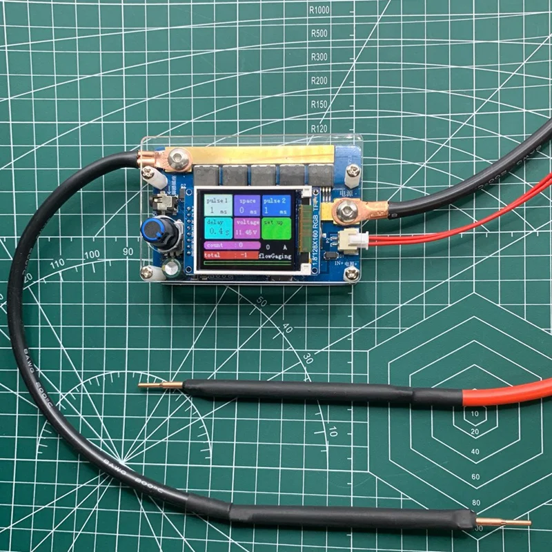 Мини-плата управления точечной сваркой 7-14 В цифровой дисплей аппарат сварки DIY