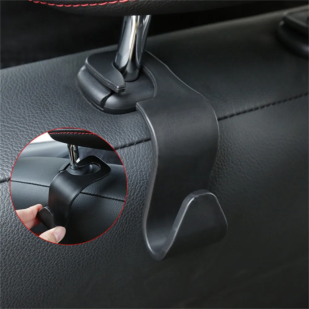 

1pcs black Car seat back hook auto supplies for Ford Mustang BA Shelby SYNus King GTX1 Ka Fusion Focus F-150 Transit Ranger