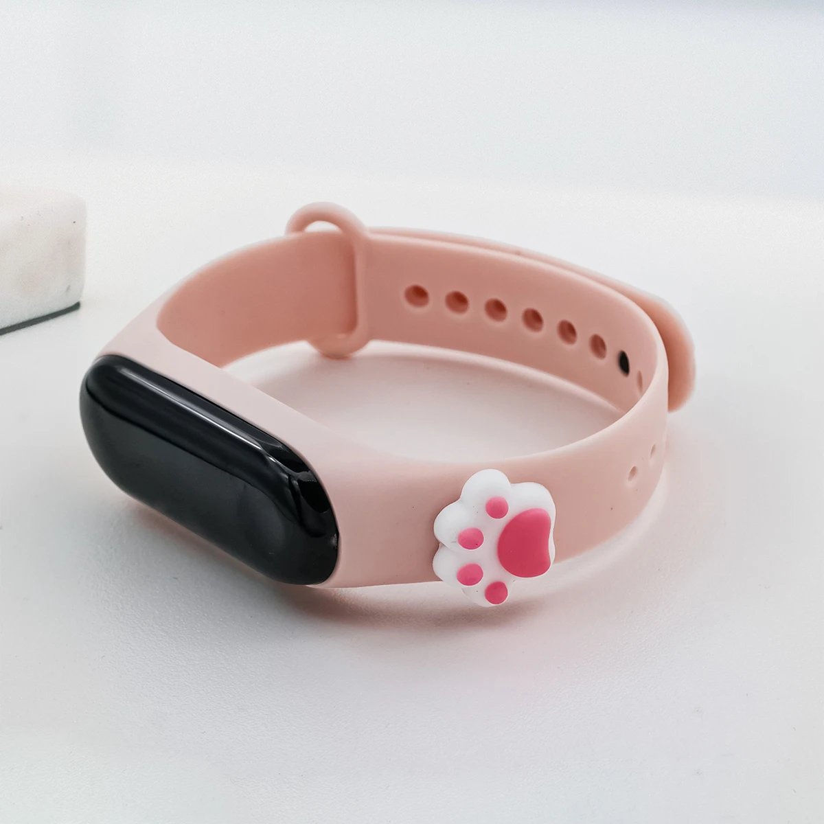 Детские спортивные умные часы с милым медвежонком и светодиодной подсветкой