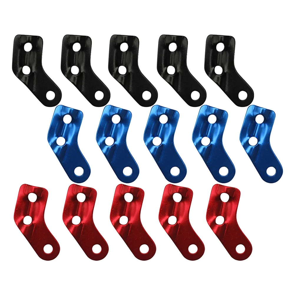

Rope Buckles Tent Camping Wind Buckle Outdoor Shaped Alloy Aluminum Stopper Climbing L Hole Fixed Supplies Reliable