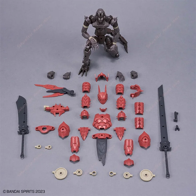 Фото В наличии: Коллекционная модель робота-фигурки Bandai 30 Minutes Fantasy Dragonia Knight, подвижная аниме-фигурка, игрушка в подарок для детей №3