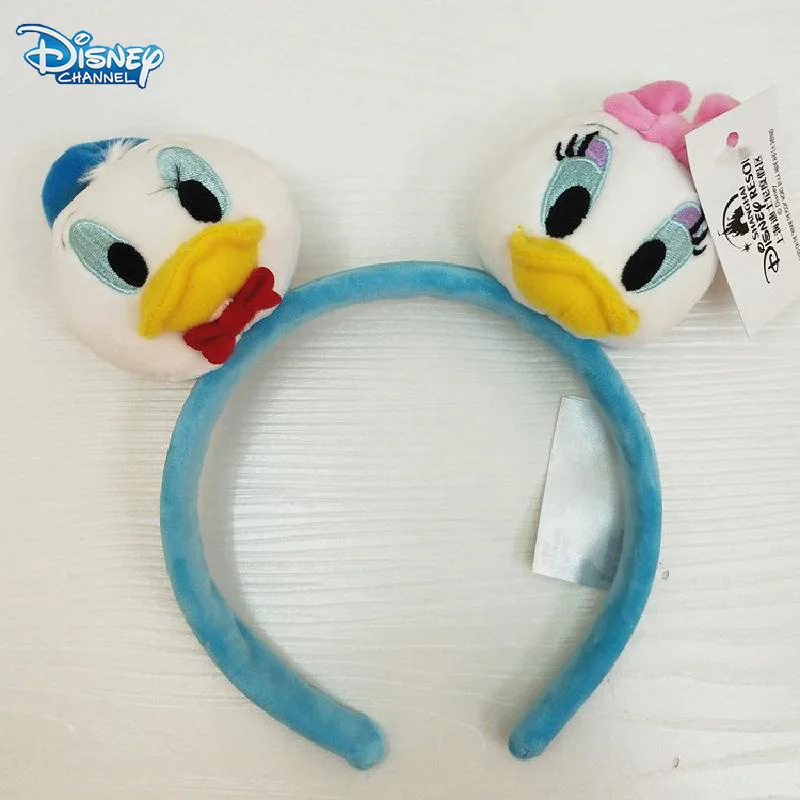 

Disney Kawaii Fighting Donald Duck Three-eyed Monster One-eyed Plush Headband Hair Accessories Children and Girls Birthday Gift