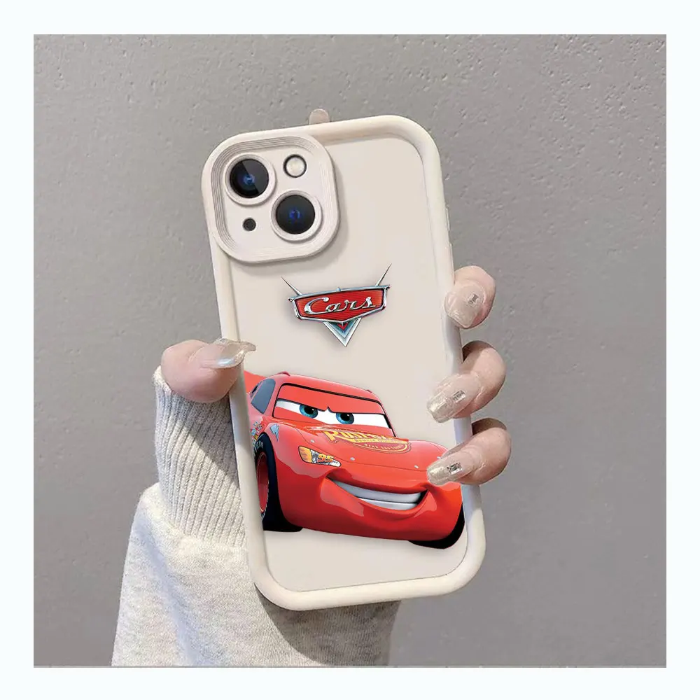 Чехол для телефона Disney Lightning Mcqueen Realme 13 12 11 8I 8 7I 7 5 C21Y C30 C35 C53 C55 C63 C65 C67 GT 3 6 Цветной