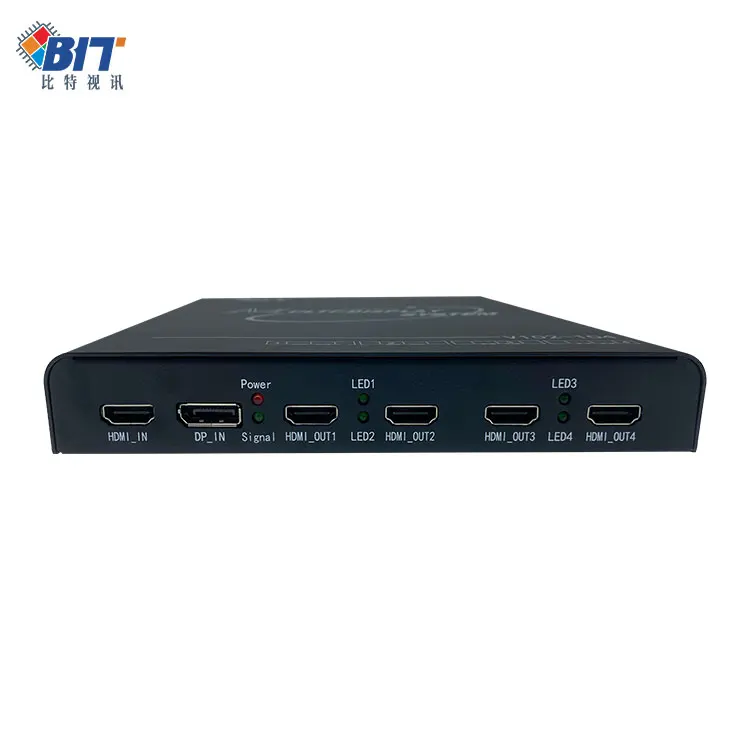 Multi-channel projection Point to Point Display edge blending DP 1x4 video wall controller