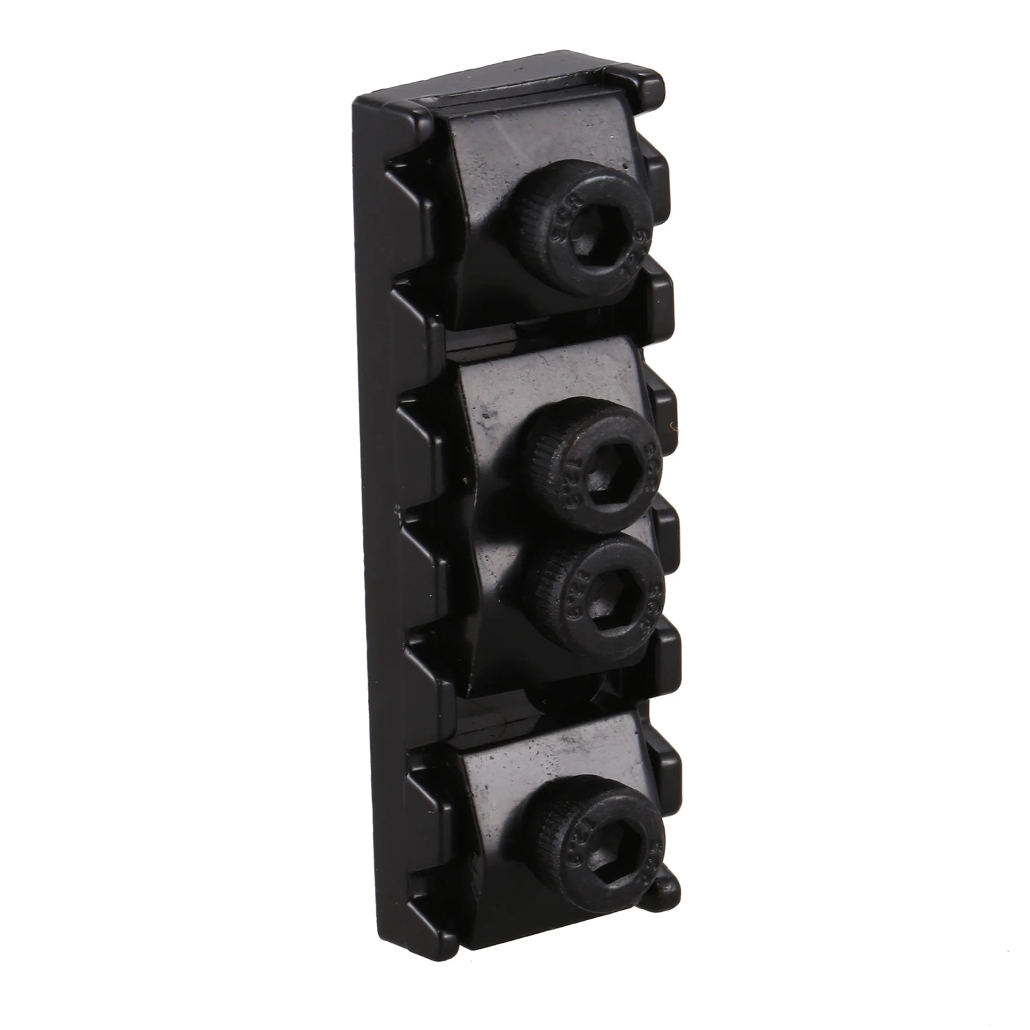 Стопорная гайка для электрогитары 7 струн бридж тремоло 48 мм (черный)