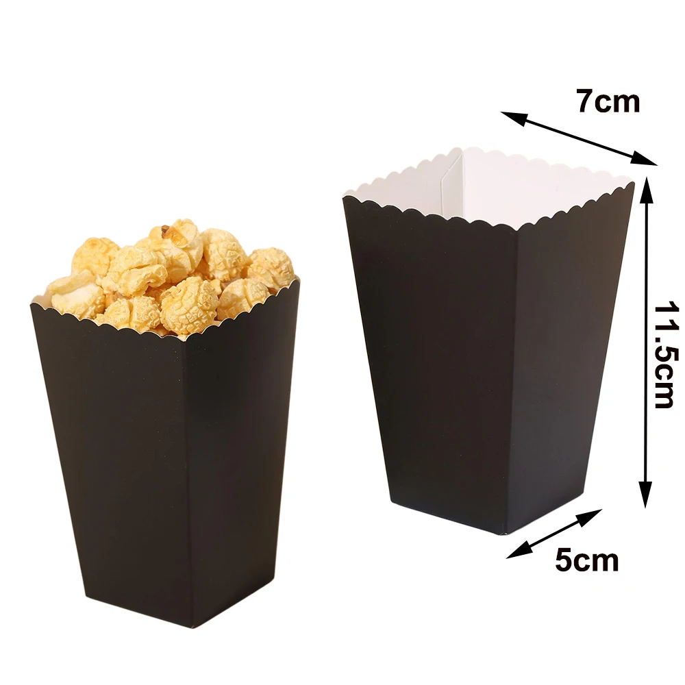 

Бумажные коробки для попкорна и конфет