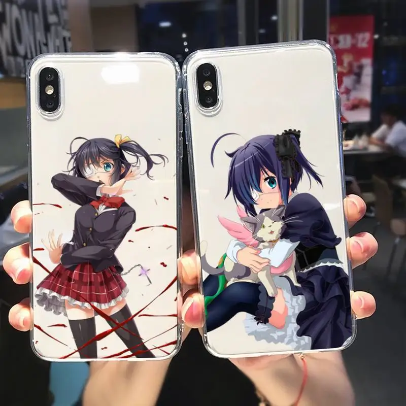 Прозрачный чехол Love, Chunibyo и другие лампы для Xiaomi10T 11 Note10 Redmi7 8 9 S Pro K40 Poco3