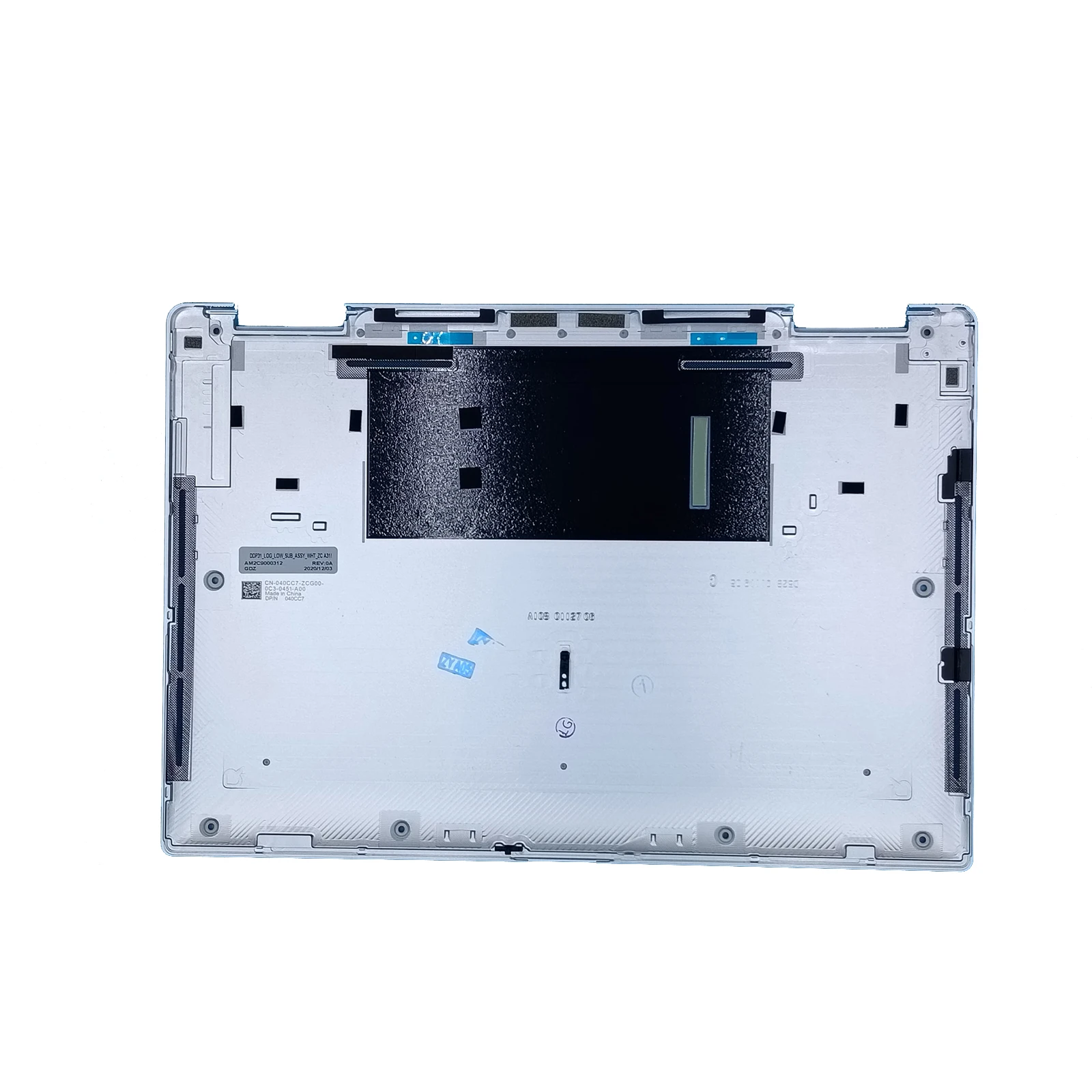 Оригинальный новый для XPS 13 7390 9310 9370 2 в 1 нижняя крышка часть корпуса 040CC7 0JD73K