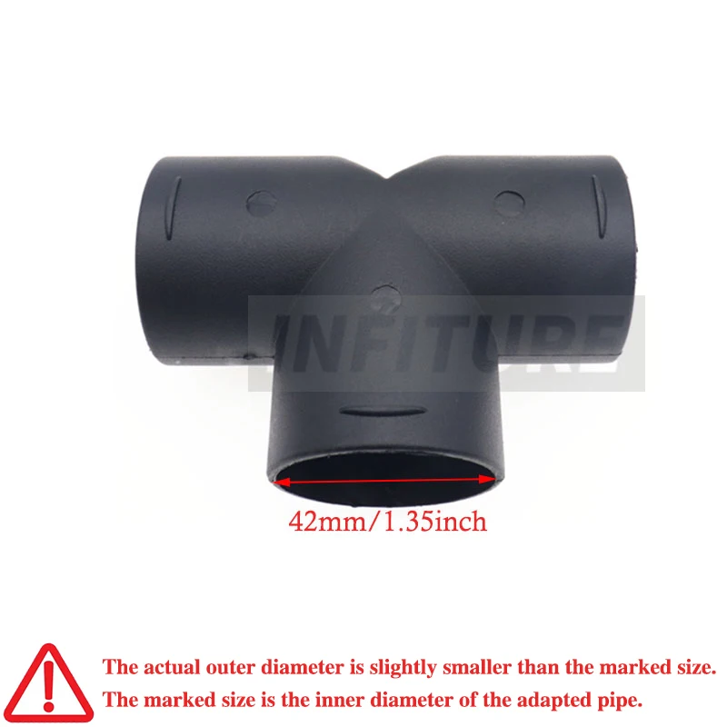 Воздуховод, воздуховод, Т-образная деталь, 42 мм/60 мм/75 мм/90 мм, коленчатая труба, выпускной разъем для Eberspaecher, воздушный дизельный стояночный обогреватель