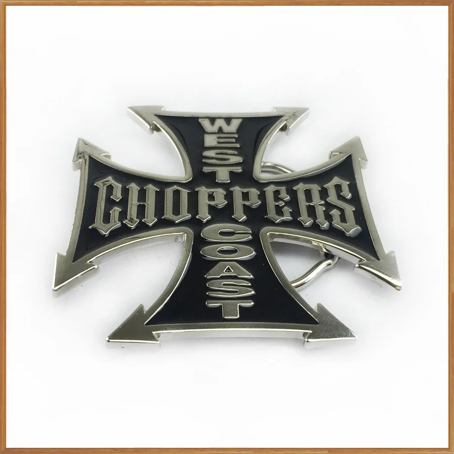 BuckleClub цинковый сплав западное побережье чоппер крестообразный ремень пряжка с