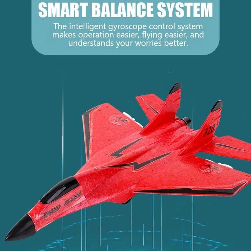Модель радиоуправляемого самолета 2 4G Радиоуправляемый истребитель реактивный