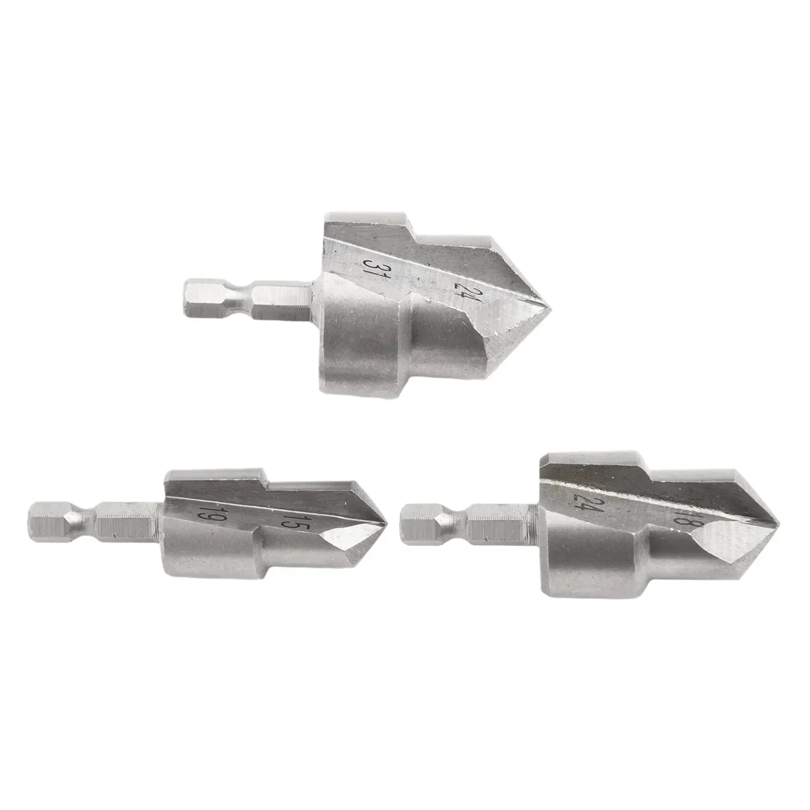 3 шт. PPR подъемное ступенчатое сверло с шестигранным хвостовиком инструмент для