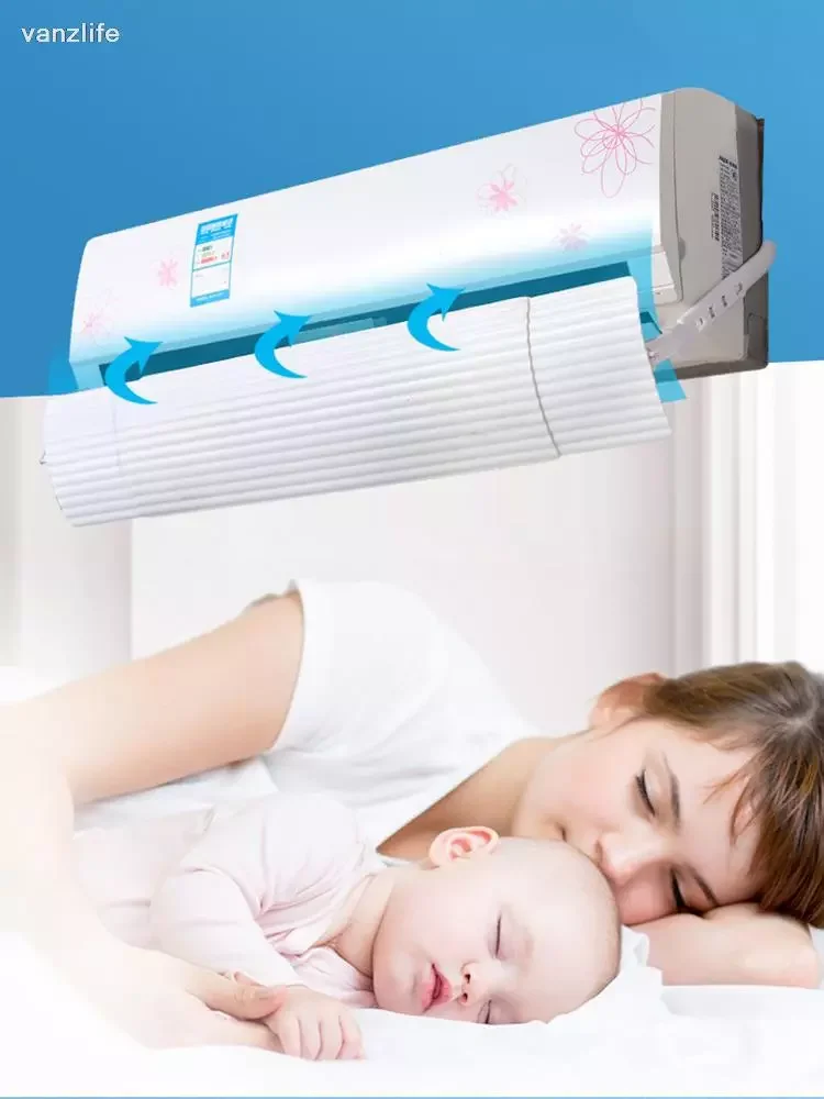 

NEW2023 Air conditioning wind deflector straight wind outlet general direction confined guide shields wall to block bedroom