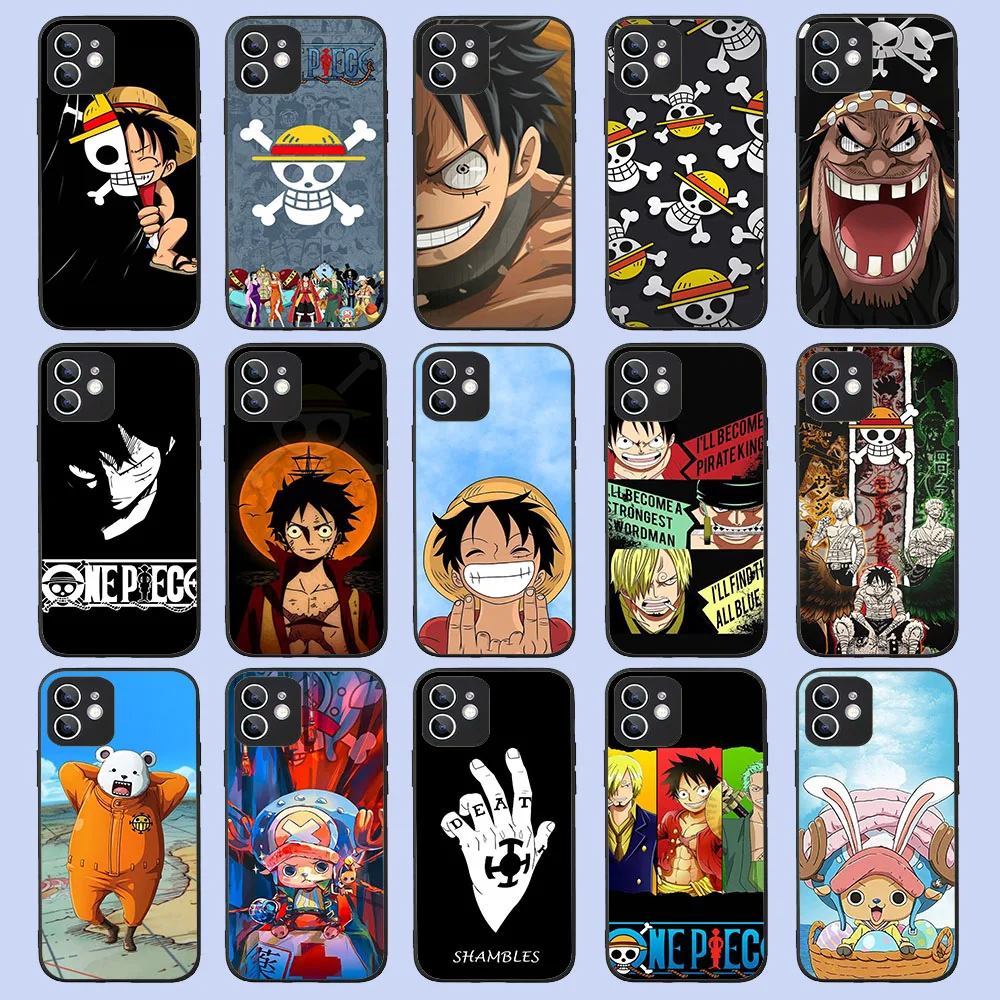 

SJ-39 Luffy Silicone Case For Samsung A03 S20 FE J7 DUO A22 A30S A50S A6 A7 M10 M11 S22 M31 A70S Core Prime Plus