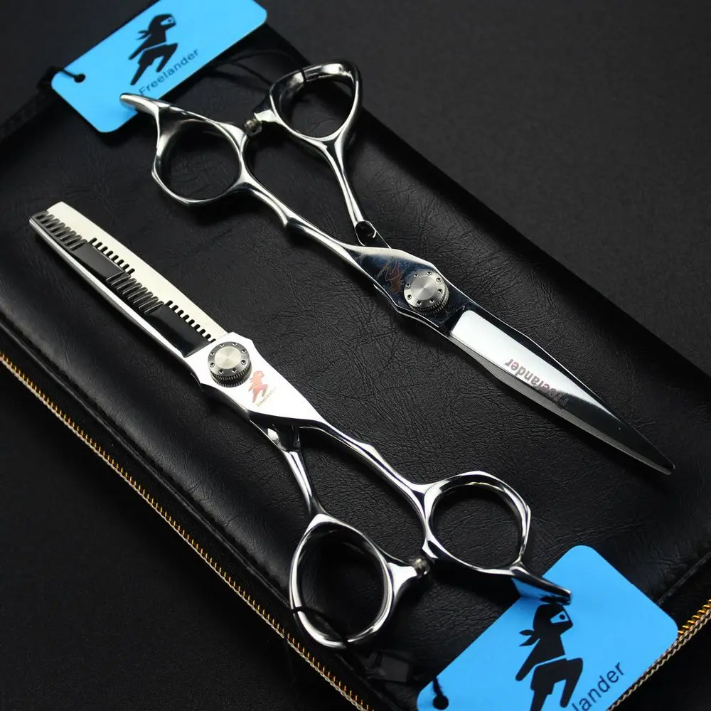 

Freelander Professional 6.0 Inch Hair Scissors Hairdressing Scissors Cutting Thinning Scissors Styling Tools Barber Shears