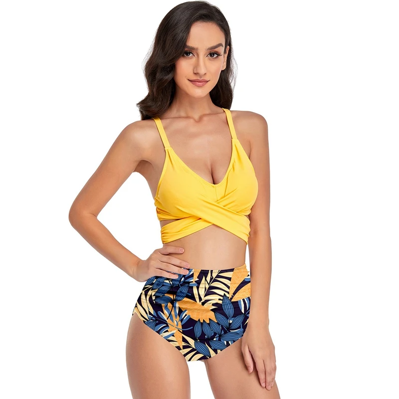 

Bandage Bikini High Waist Bikini Sexy Women's Swimsuit