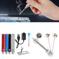 4 colors wireless charging iron usb 5v wireless rechargeable soldering irons 510 interface outdoor portable welding repair tools