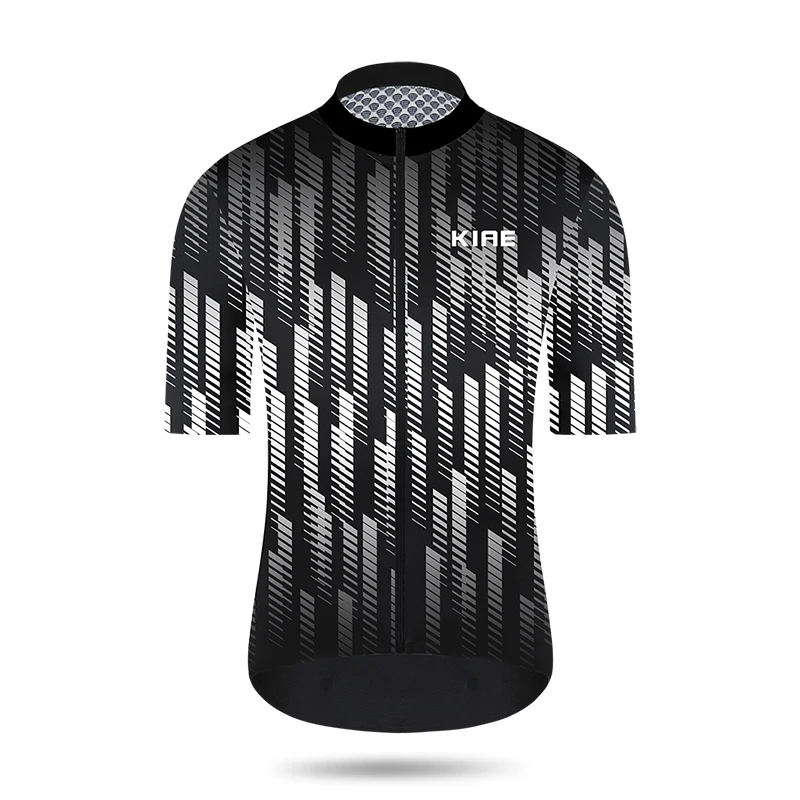Весенне-летний мужской велосипедный костюм KIAE с коротким рукавом технологией