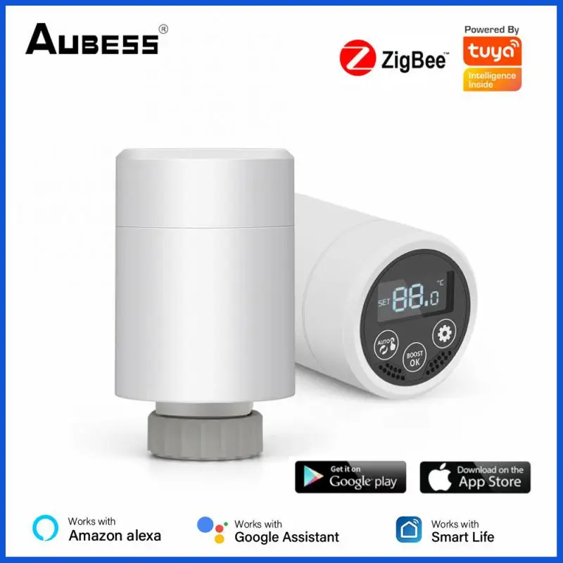 

Привод радиатора Tuya ZigBee с ЖК-дисплеем и голосовым управлением