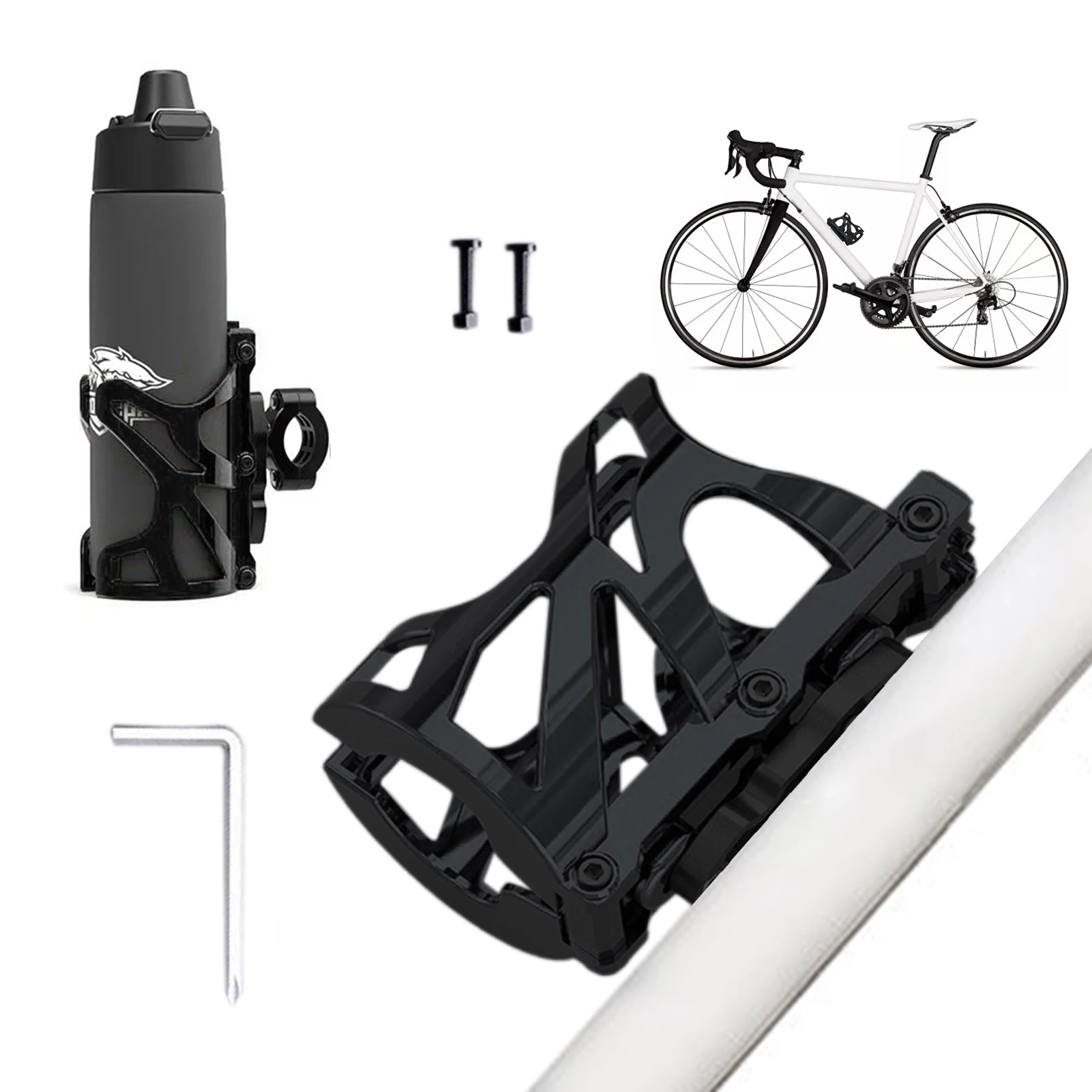 

Bicycle Bottle Holder Plastic Mountain Bike Water Cup Rack Cage Bike Kettle Stand Bottle Bracket for Cycling Bike Accessories
