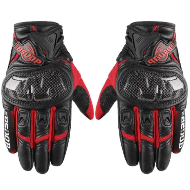 

Winter Motorbike Gloves Full Finger Carbon Fiber Gloves For Men Waterproof Anti Slip Pad Biking Gloves Full Finger Road Bike Bic